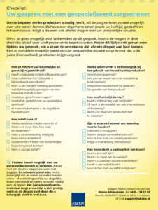 stappenplan checklist vergoeding