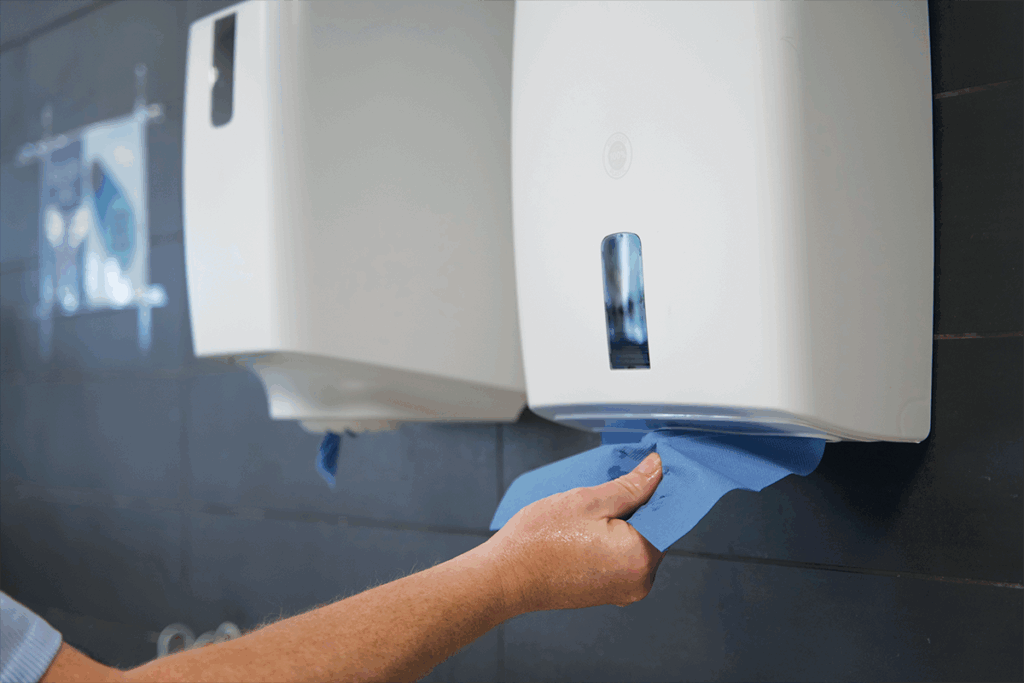 centerfeed dispenser als hygiënepapier in de voedselverwerking | ABENA