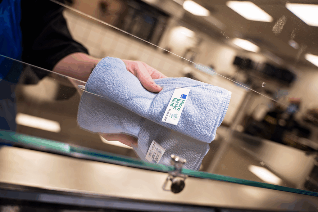 microvezeldoeken voor het schoonmaken in de voedselverwerking | ABENA