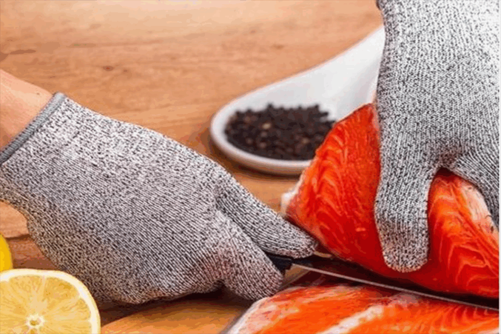 snijhandschoenen voor het werken met scherpe producten in de voedselverwerking | ABENA
