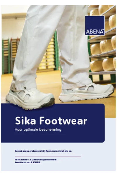 Sika klompen en schoenen voor de voedingsindustrie | ABENA professional